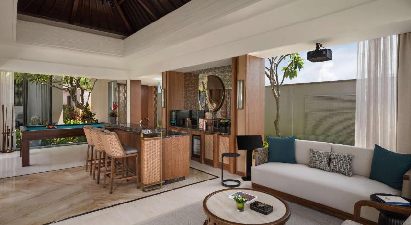 バリ Umana Bali, LXR Hotels & Resorts 5つ星 ホテル レストラン