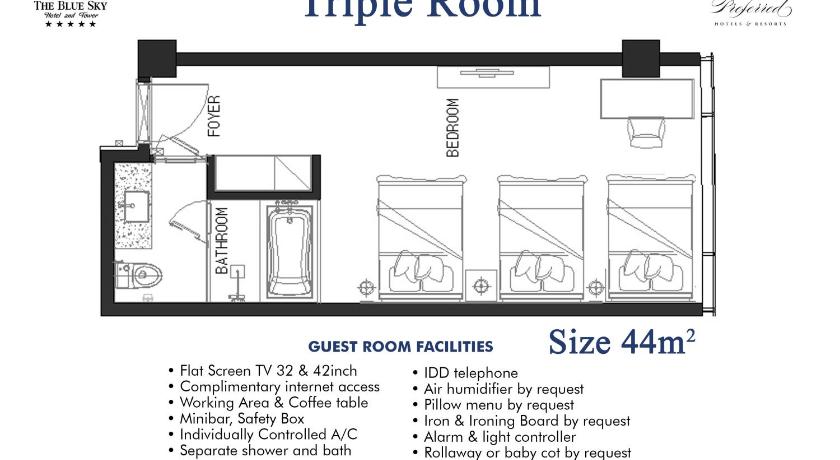 Image of Deluxe Triple Room 9