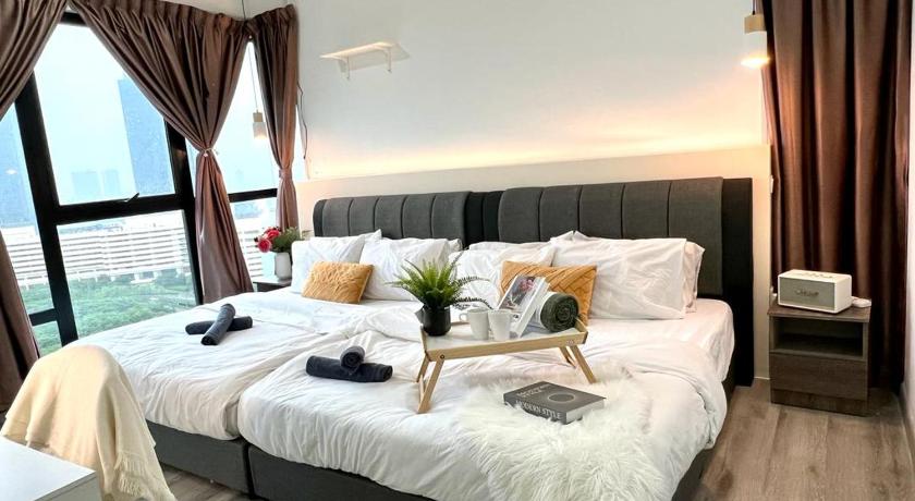 新山 Mosaic Residence Mid Valley SouthKey @ R9 Homestay 4星级 民宿 餐厅