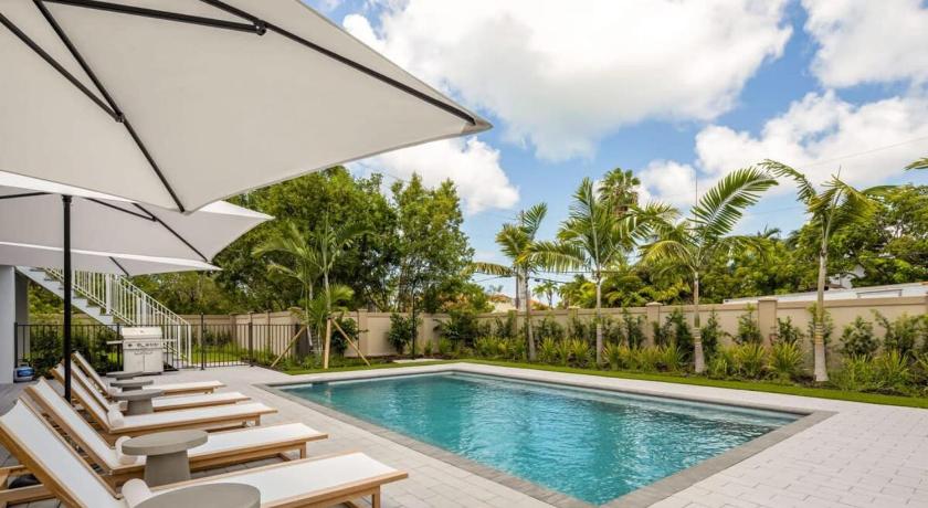 키웨스트 (FL) The Crestwood House - Private Heated Pool & Parking 5성급 숙소 레스토랑