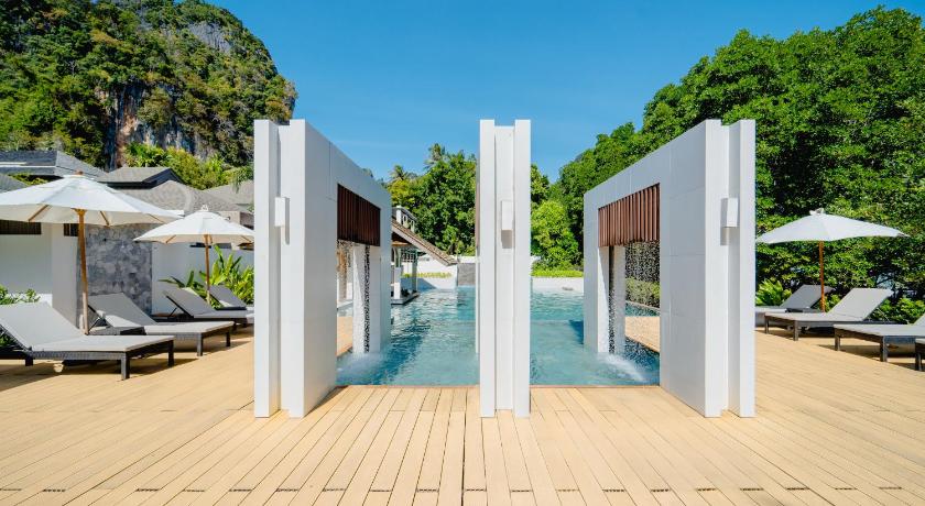 クラビ Bhu Nga Thani Resort & Villas Railay 4つ星 ホテル ロビー