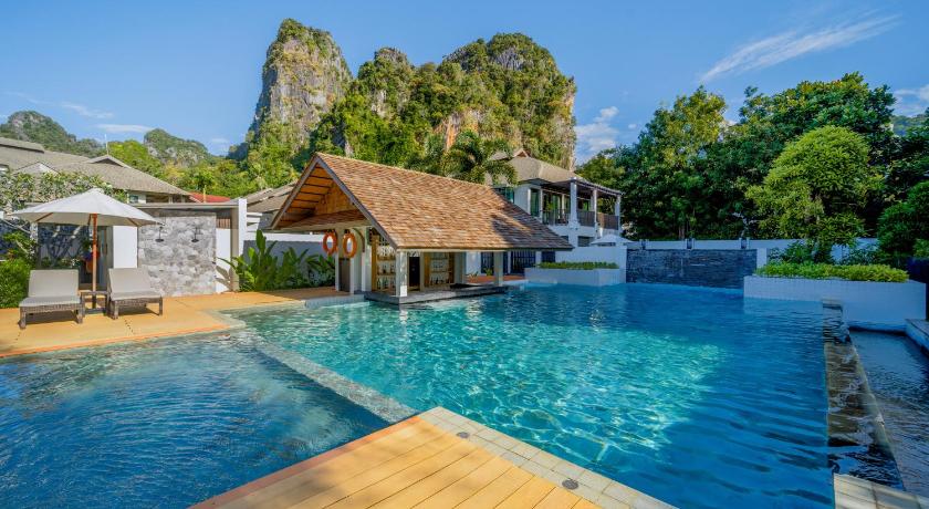 クラビ Bhu Nga Thani Resort & Villas Railay 4つ星 ホテル ロビー