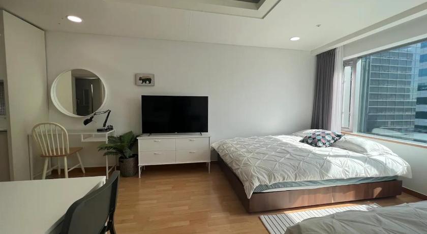 ソウル Oasis Hongdae Standard Deluxe Type D1 3つ星 ゲストハウス プール