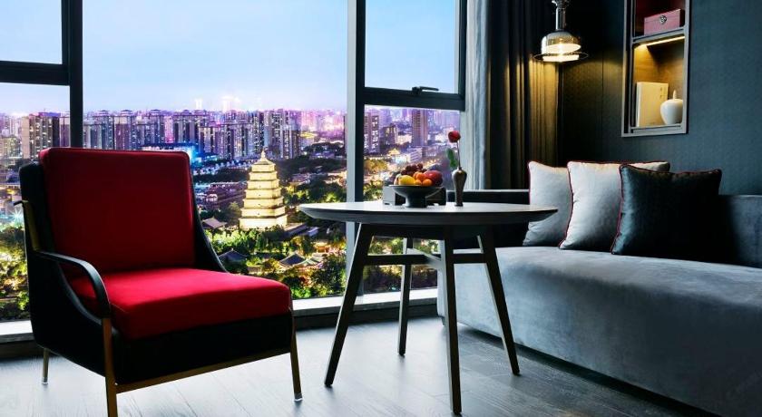 MEHOOD Elegant Hotel Xi'an Qujiang Big Wild Goose Pagoda Datang Evernight City - image 16