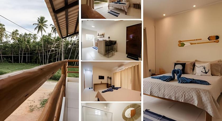 Flats Japaratinga - a 200m da praia com varanda
