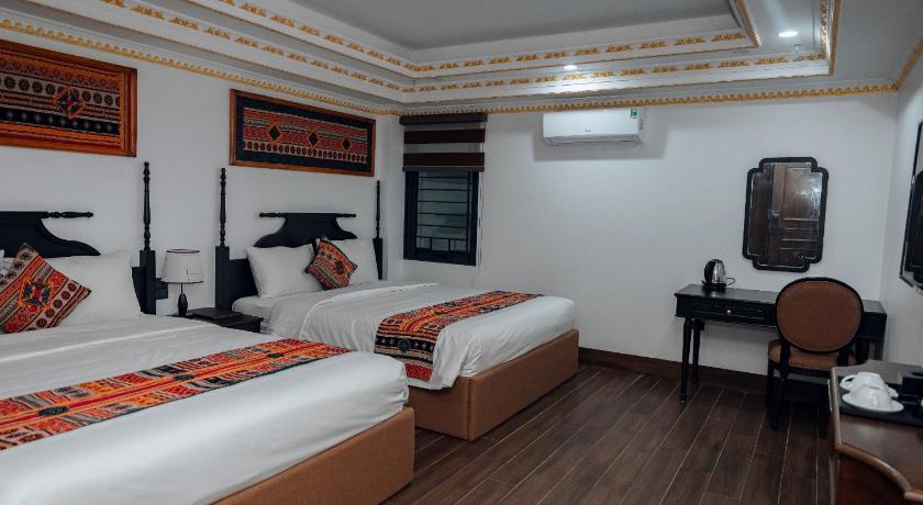 サパ Trung Huyen Hotel ホテル レストラン