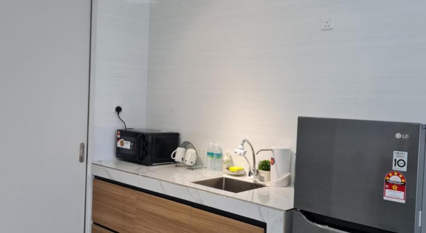 ジョホールバル Sky Tree Studio apartment Bukit Indah with Netflix 3つ星 ゲストハウス レストラン