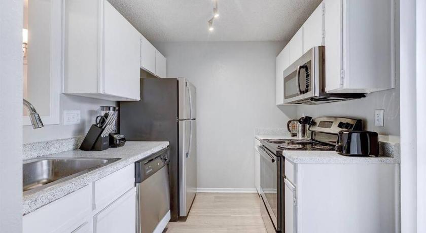 오스틴 (TX) Cushy 2BD Apt Austin Texas 3성급 숙소 외관