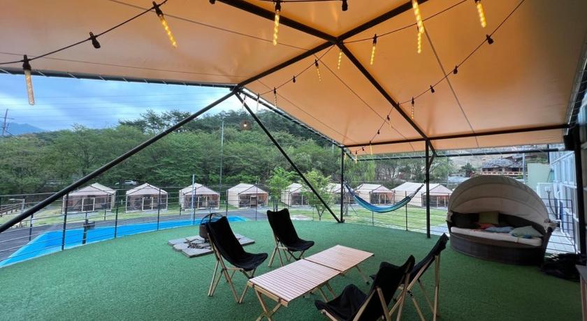 潭阳 Damyang Raon Glamping 2星级 民宿 泳池