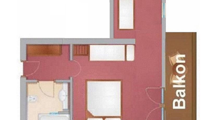 Image of Family Quadruple Room With Balcony 6