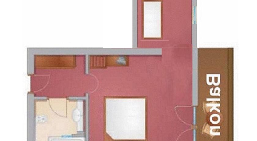 Image of Comfort Family Triple Room with Balcony and Mountainview 5