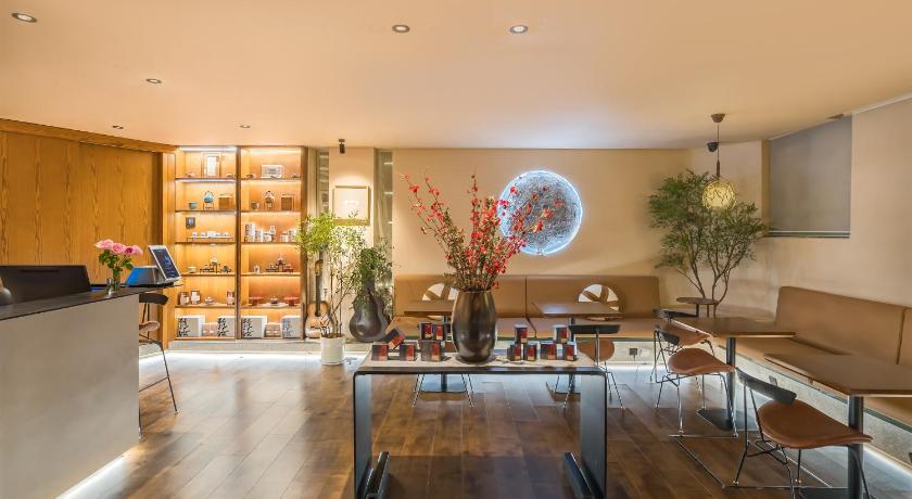 北京 Reconstruct Space Hotel With Lobby Cafe Near Wangfujing 3星级 酒店 大堂