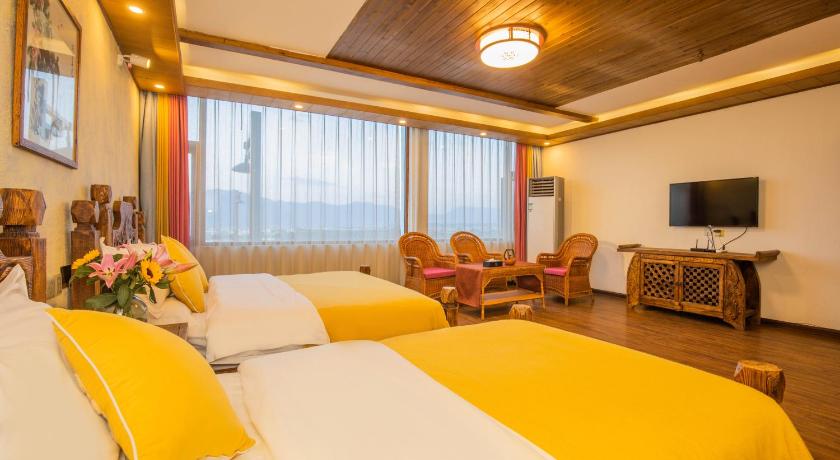 麗江 Frida's Inn 思法特观景客栈 ホテル ロビー