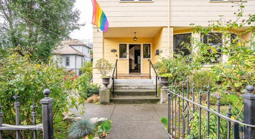 시애틀 (WA) Charming Room in Capitol Hill - Foxglove Inn Rm 3 2성급 숙소 수영장