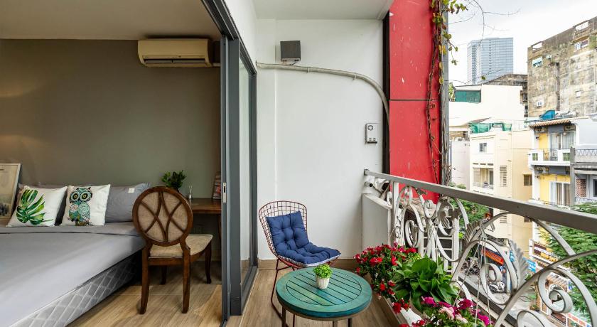 ホーチミン HOLO BEN THANH SAIGON Serviced HomeStay 3つ星 ゲストハウス ロビー