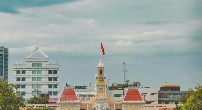 ホーチミン THU'S APARTMENT near Ben Thanh Market 3つ星 ゲストハウス レストラン