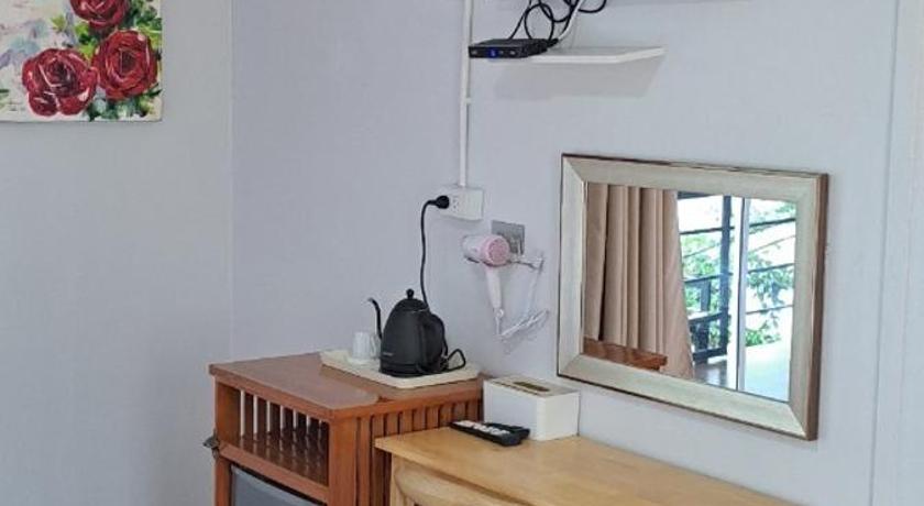 Kanchanaburi Bansuanmaenam(บ้านสวนแม่น้ำ):sunset view room 3-Star Hotel view