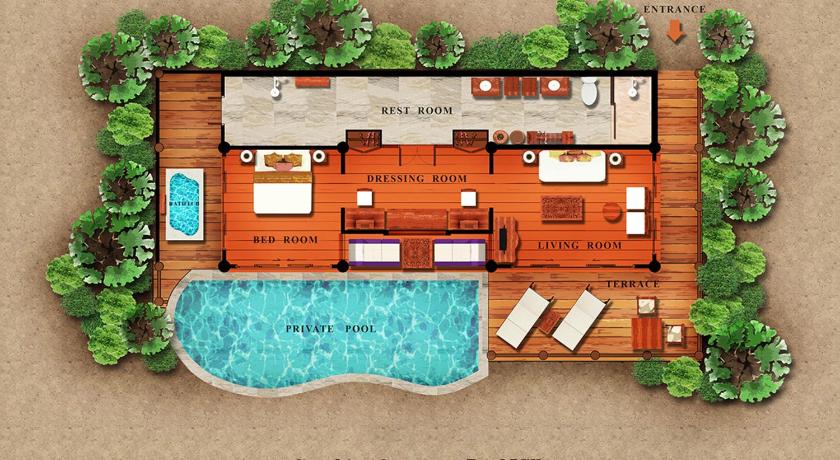 Imagen de Villa con piscina de agua de mar (Seawater Pool Villa) 17