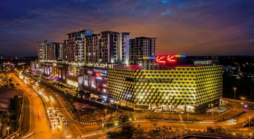 쿠칭 Jazz Suites @ Vivacity Megamall 4성급 게스트하우스 로비