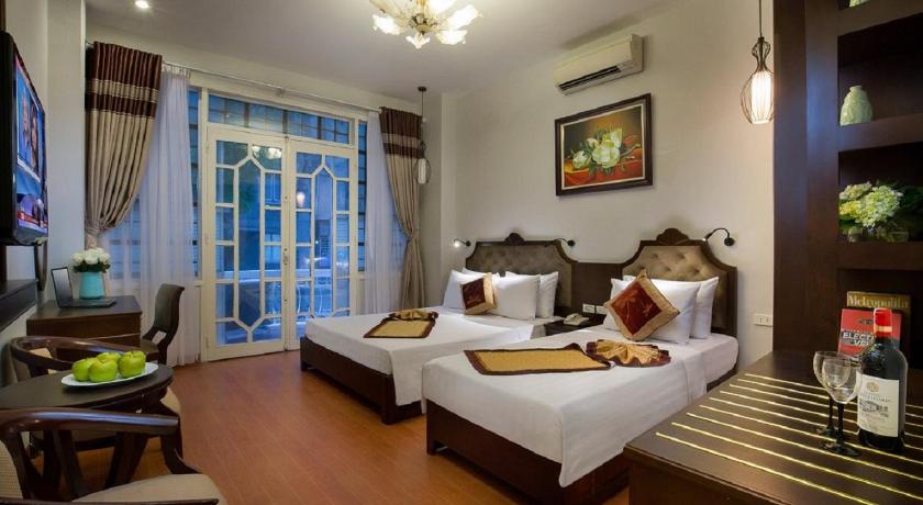 ハノイ Labevie Hotel 3つ星 ホテル レストラン