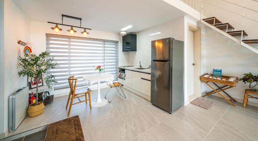 キョンジュ Majoong Pool Villa Pension 4つ星 ホテル 眺望