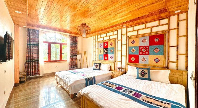 サパ Huân Đậu Đậu Homestay 2つ星 ホテル プール