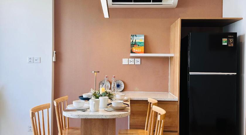 호치민 Vinhomes Grandpark homestay Du’s Happy 3성급 싱글룸 수영장