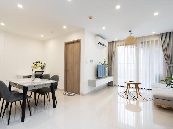 호치민 Vinhomes Grandpark homestay Du’s Happy 3성급 싱글룸 로비