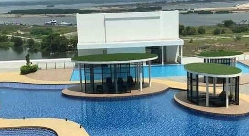 新山 BORA, Frelories Seaview Suite by Antlerzone 3星级 民宿 景观