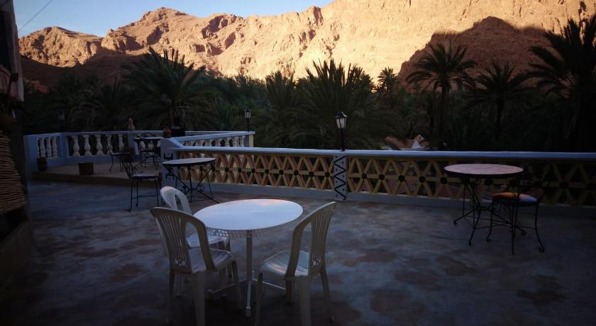 ティンギル Hotel AZUL Todra Gorges 1つ星 ゲストハウス 眺望