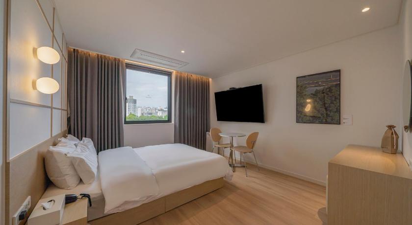 大田 Anook Hotel Daejeon Yuseong 1st branch 1星级 酒店 餐厅