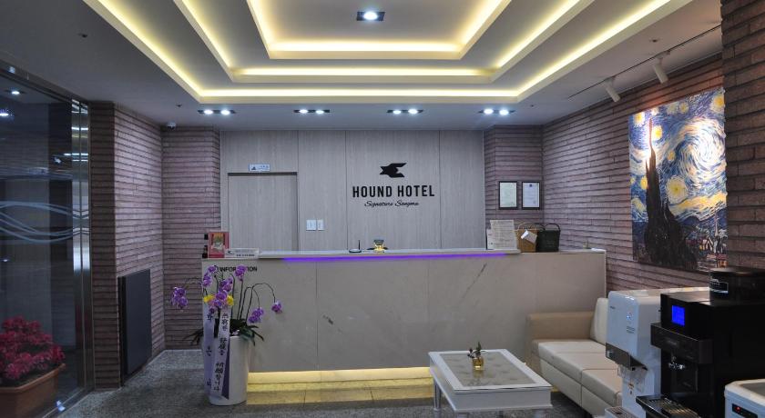 クァンジュ Hound Hotel Sangmu ホテル 眺望
