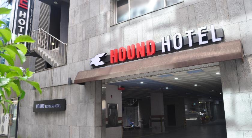 クァンジュ Hound Hotel Sangmu ホテル 外観