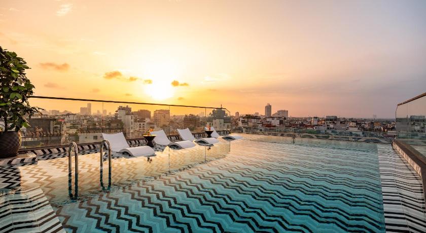 ハノイ CLASSYC Hotel 5つ星 ホテル 客室