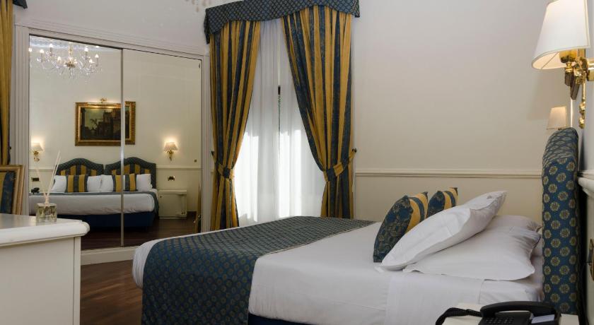 罗马 Hotel Traiano 4星级 酒店 泳池