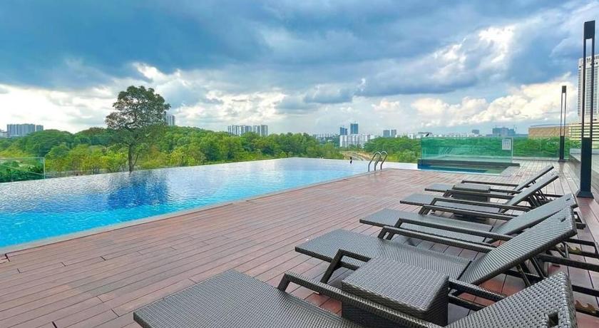 Johor Bahru Oasis Southkey 2BR Midvalley 5-6pax Wifi Netflix 4-Star Guesthouse lobby