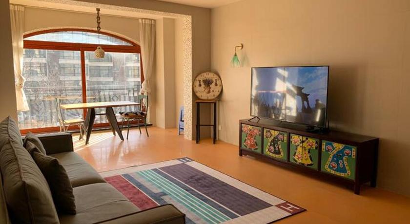 장자커우 Alps Rongchen Resort Apartment 싱글룸 객실