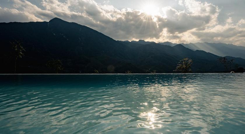 サパ Muong Hoa Eco Villa 3つ星 ホテル レストラン