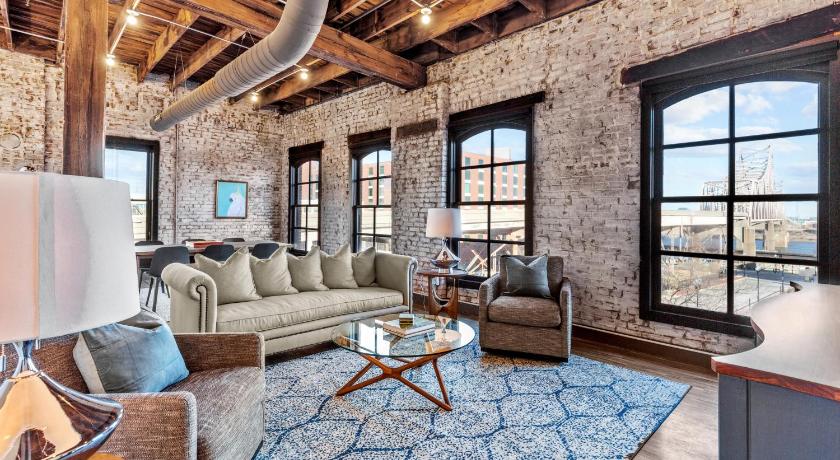 세인트 루이스 (MO) Brick & Bed, Riverfront Lofts, PC 206 3성급 숙소 객실