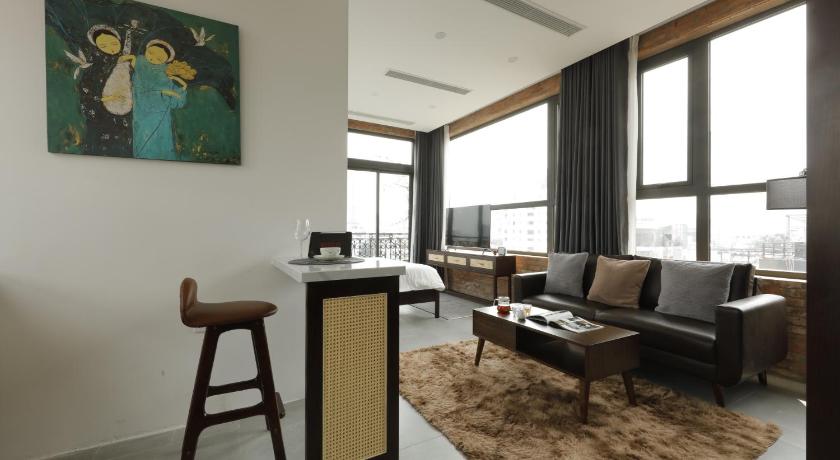 ハノイ Mersey Central Hanoi Apart'Hotel 3つ星 ホテル プール