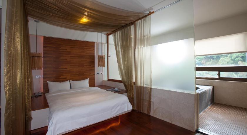 タイペイ Boutique Hot Spring Resort 3つ星 ホテル 眺望