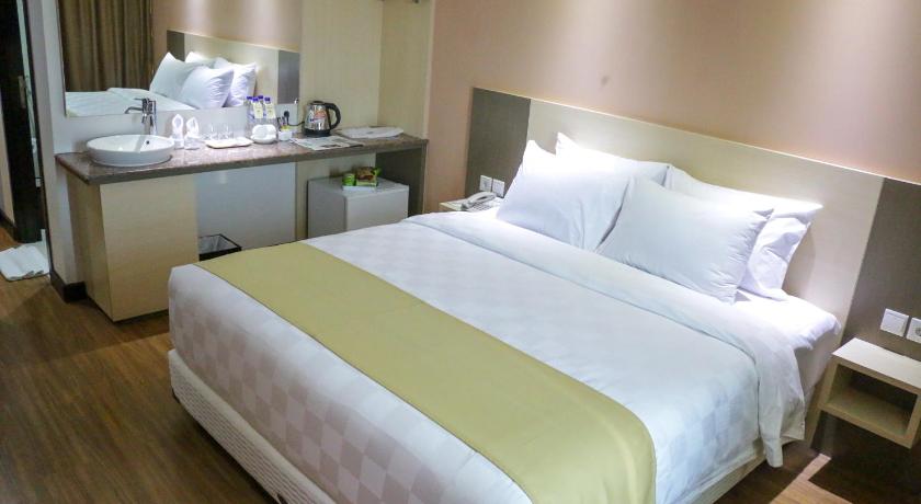 マカッサル Dalton Hotel Makassar 3つ星 ホテル 眺望