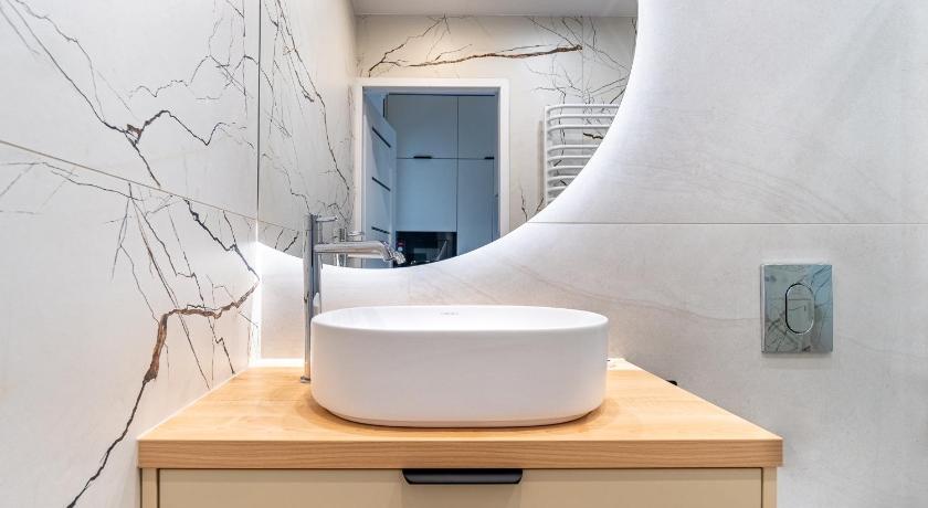 켄치에르진-코즐레 Apartament Radosny, Klimatyzacja, PW INVEST HOME 4성급 싱글룸 전망