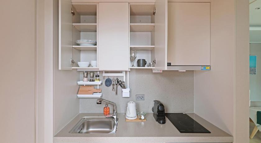 부산 엘모멘토 해운대 레지던스 (Elmomento Haeundae Residence) 3성급 호텔 수영장