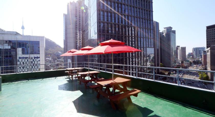 首尔 57 Myeongdong Hostel 1星级 酒店 大堂