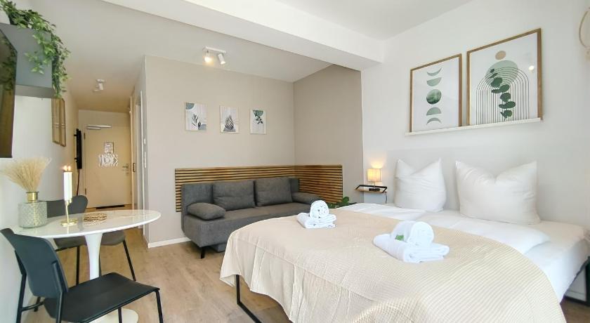 UniverCity Apartment fur bis zu 4, Terrasse, Grill