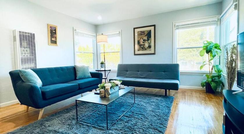 샌프란시스코 (CA) 804- SanMateo Comfortable 2BR Home WiFI and free Parking 1성급 숙소 로비