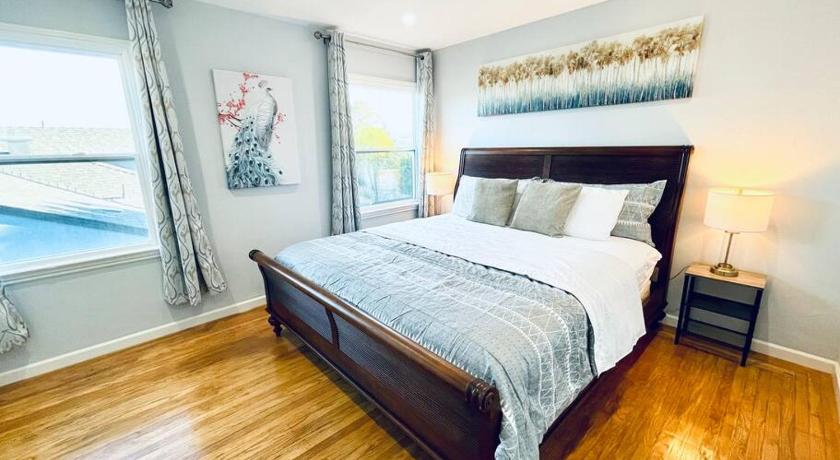 샌프란시스코 (CA) 804- SanMateo Comfortable 2BR Home WiFI and free Parking 1성급 숙소 부대시설