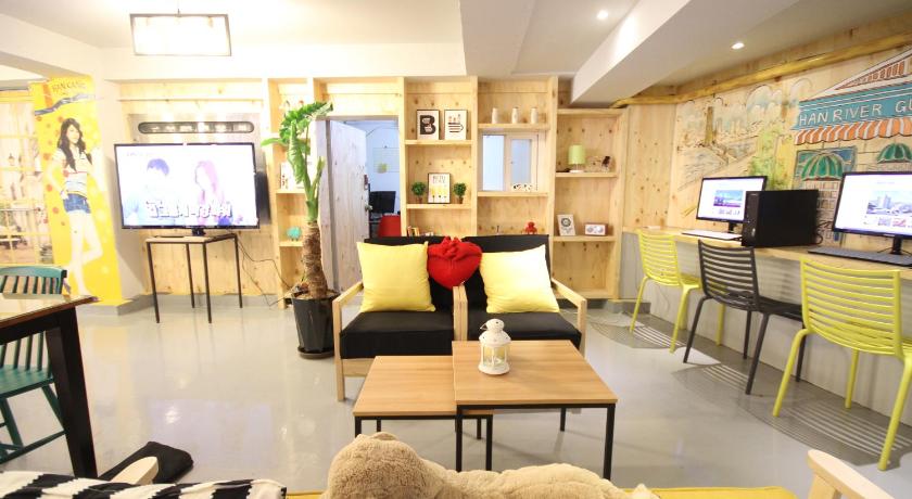 서울 한강 레지던스 앤 게스트하우스 인 서울 (Han River Residence & Guesthouse in Seoul) 1성급 호텔 레스토랑