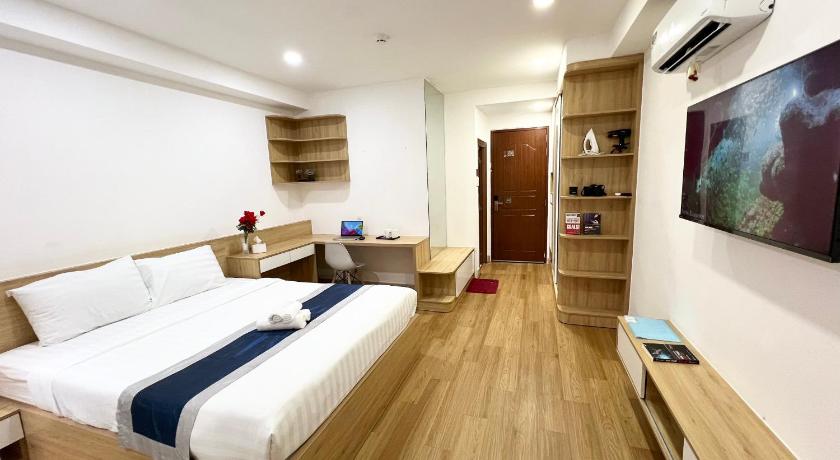 Ho Chi Minh City Home Away Serviced Apartment - Ky Con 4-Star Hotel lobby